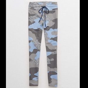 Aerie Chill Play Move Camo Leggings